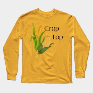 Crop top Long Sleeve T-Shirt